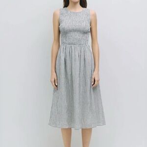 Mod Ref The Mandy Gingham Midi Dress